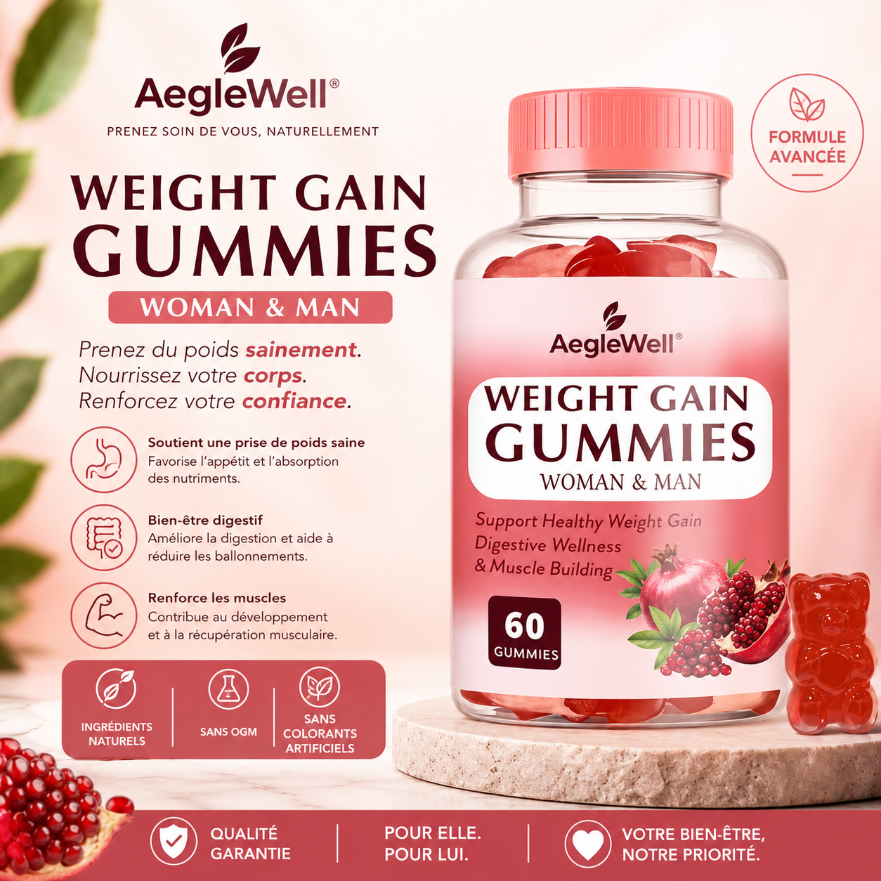 WEIGHT GUMMIES GAIN